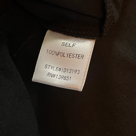 ODDY Black Shift Boho With Lace Trim Mini Dress Size Medium - Picture 7 of 8